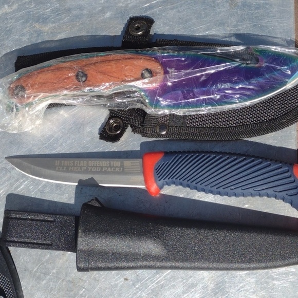 Men's Grooming  Set& Kitchen /Camping/Fillet- Black and Red - Picture 3 of 6